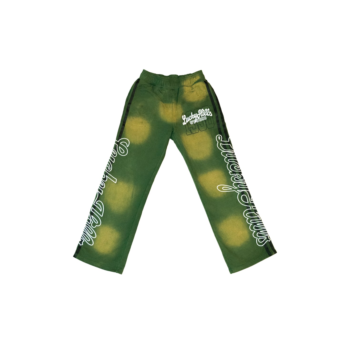 "Lucky Studio" Green Sweats