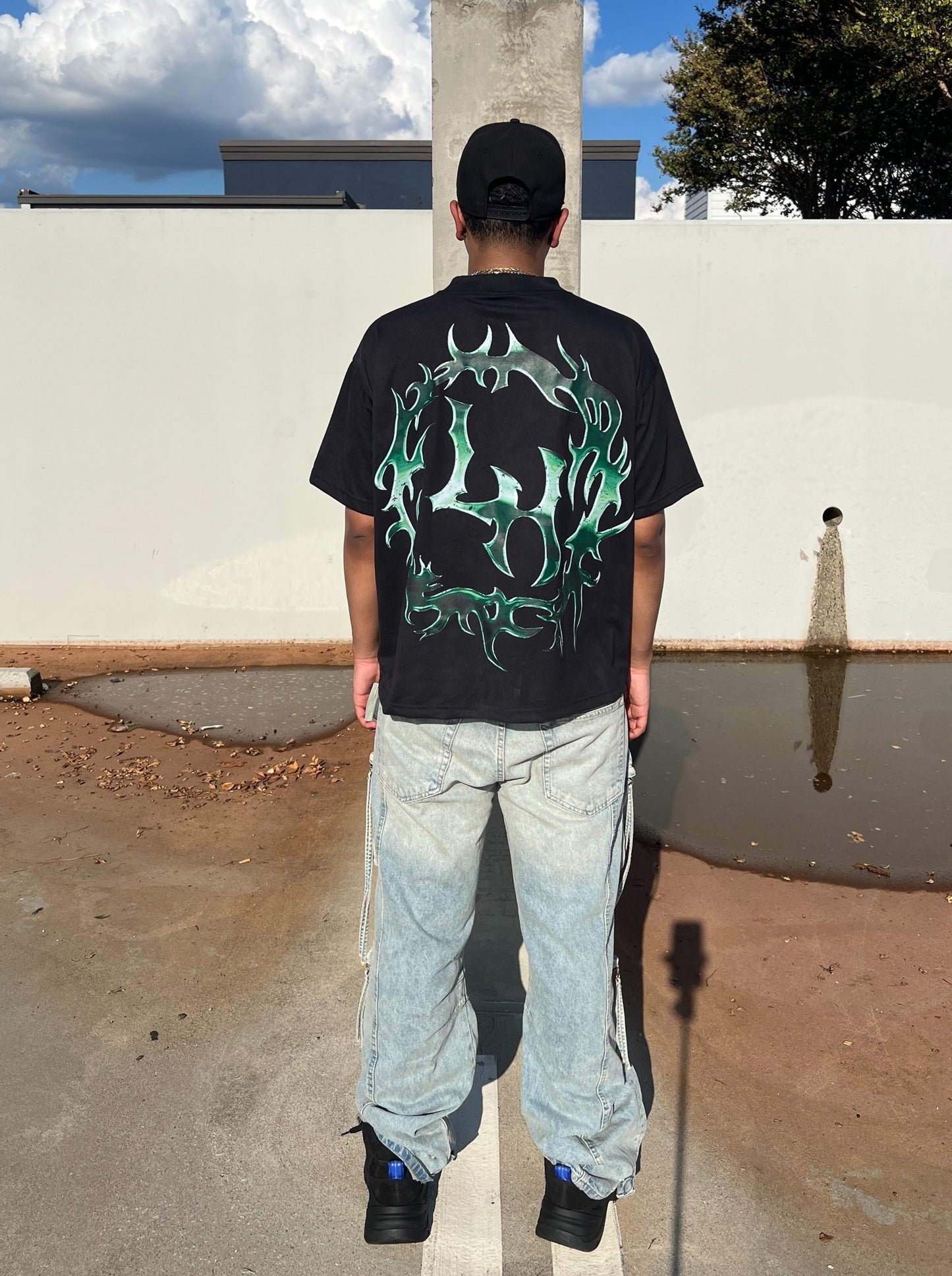 "What Is Money?" Black Boxy Tee